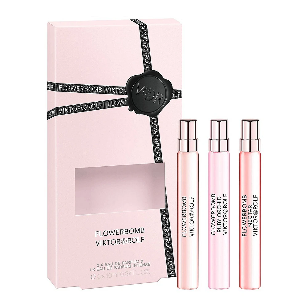 Ensemble découverte trois pièces de la collection Flowerbomb - Valeur de 129 $