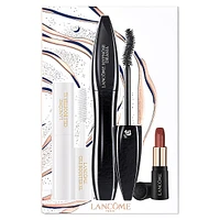 Mascara Hypnôse Drama, base de mascara, rouge à lèvres Absolu + acide hyaluronique, 3 pièces, valeur de 62 $