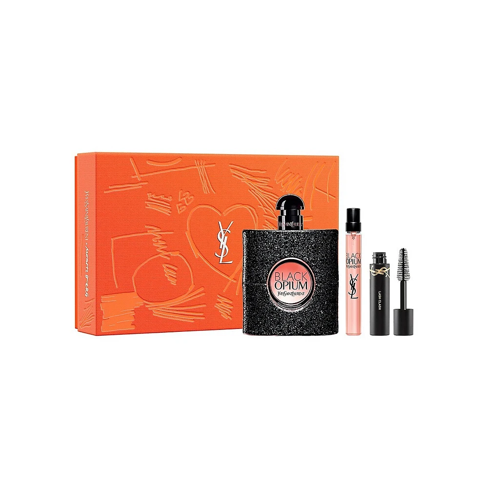 Black Opium Eau de Parfum 3-Piece Gift Set