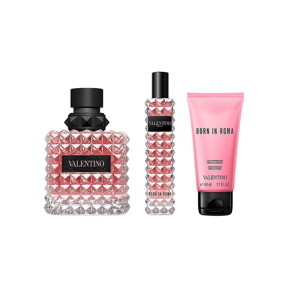 Born In Roma Donna Eau de Parfum 3-Piece Gift Set