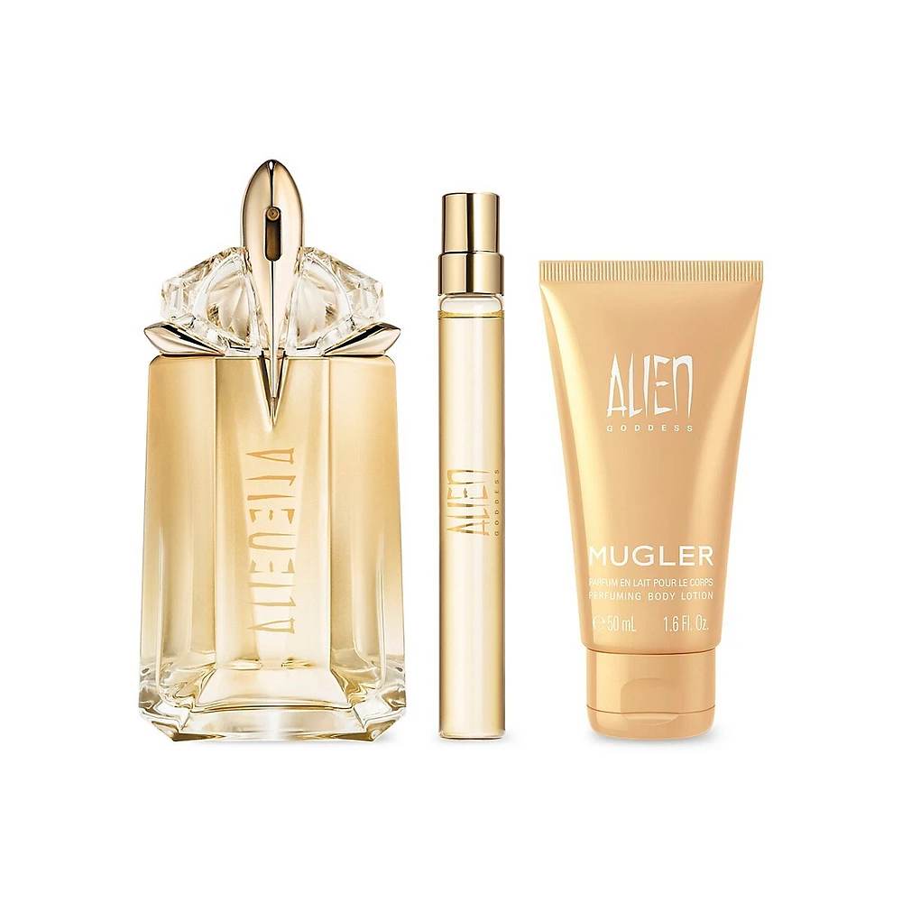 Alien Goddess Coffret Eau de Parfum 3 Pièces