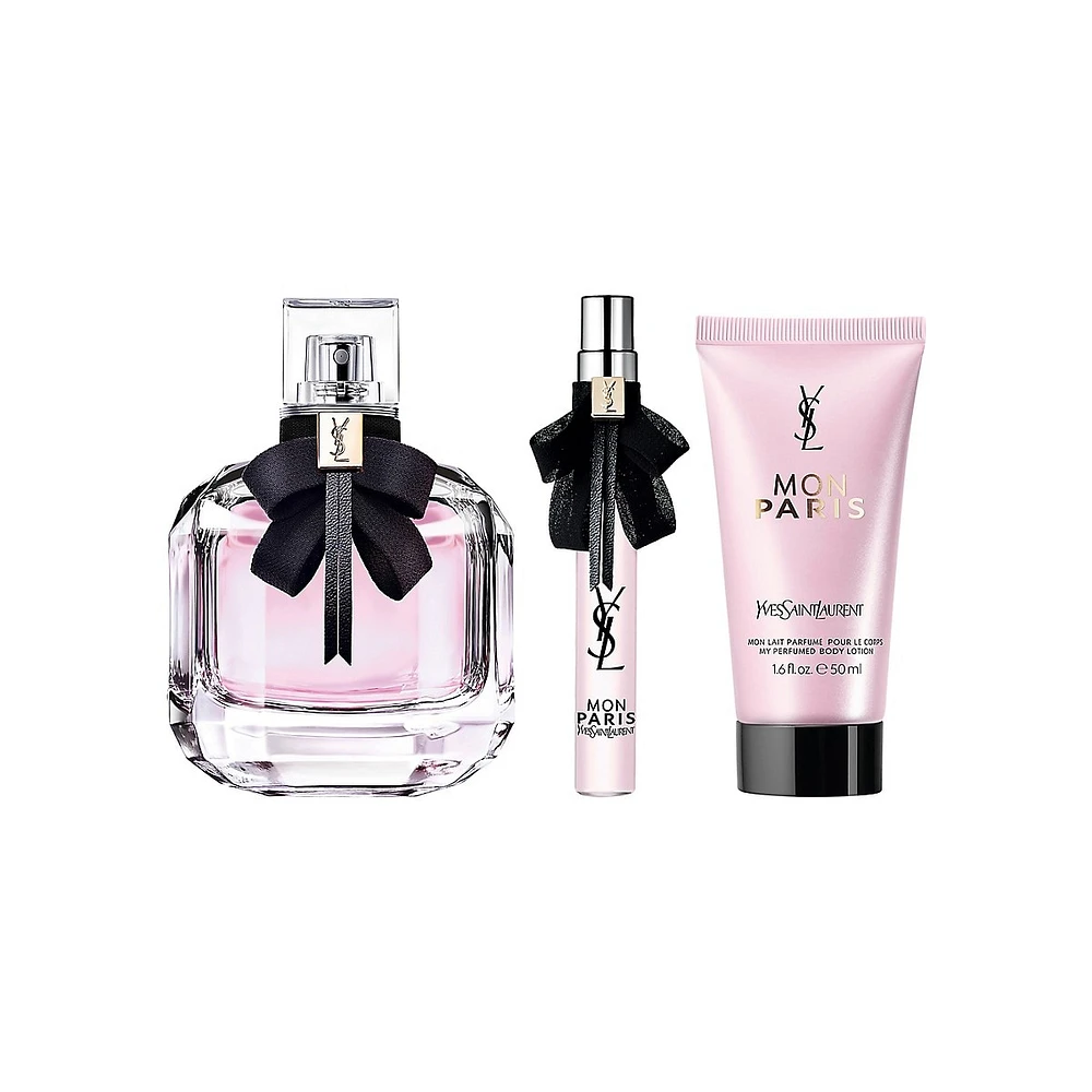 Mon Paris Eau de Parfum 3-Piece Holiday Gift Set - $255 Value