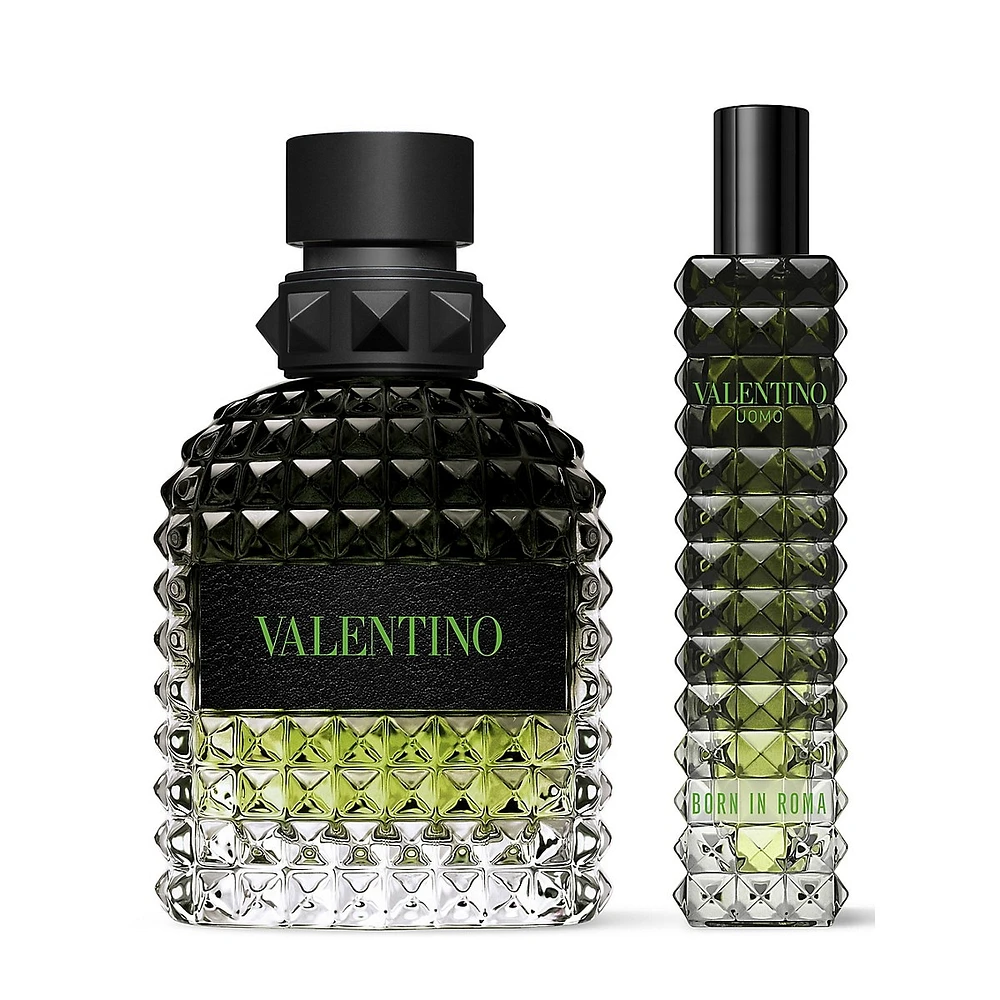 Born In Roma Uomo Green Eau de Toilette 2-Piece Gift Set - $169 Value