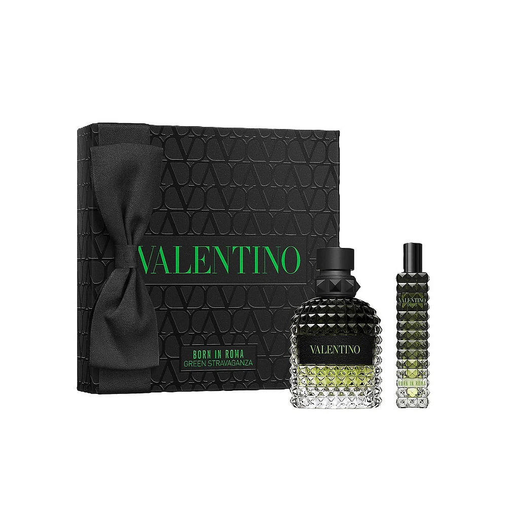 Born In Roma Uomo Green Eau de Toilette 2-Piece Gift Set - $169 Value