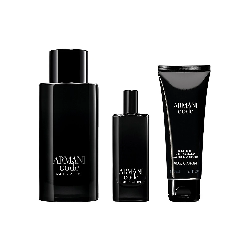 Armani Code Eau de Parfum 3-Piece Holiday Set - $262 Value