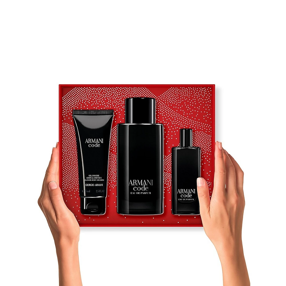 Armani Code Eau de Parfum 3-Piece Holiday Set - $262 Value