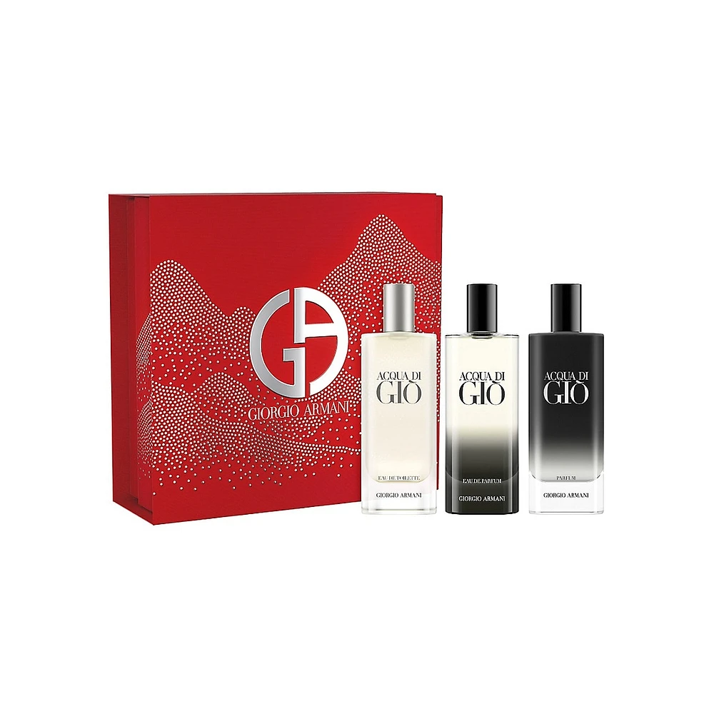 Acqua Di Giò Discovery 3-Piece Holiday Gift Set - $119 Value