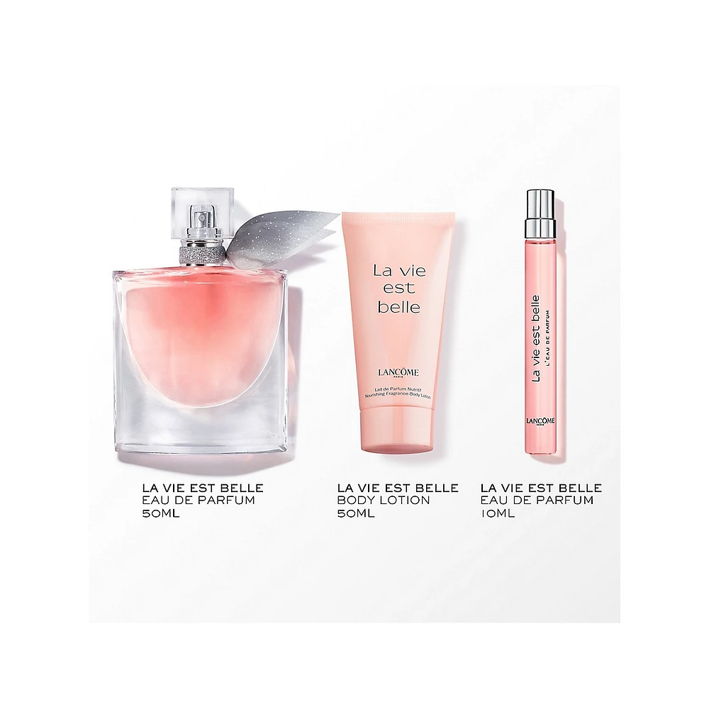 La Vie Est Belle Eau de Parfum & Body Milk 3-Piece Holiday Set - $212 Value