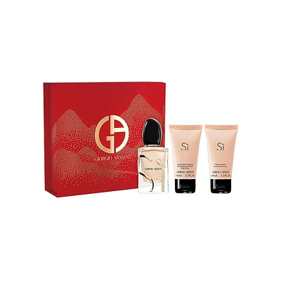 Sì Eau de Parfum 3-Piece Holiday Gift Set - $197 Value