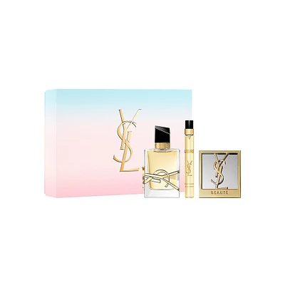 Libre Eau De Parfum & Mirror 3-Piece Gift Set