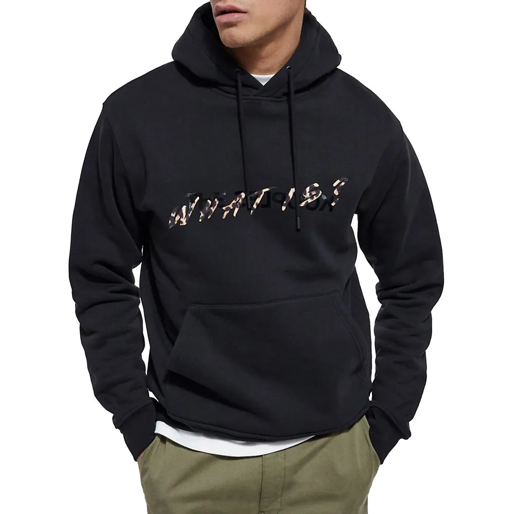 What Is Inscription Cotton Hoodie