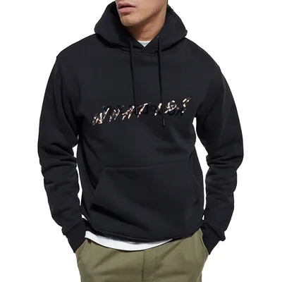 What Is Inscription Cotton Hoodie