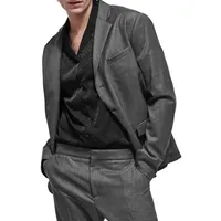 Slim-Fit Wool Suiting Jacket