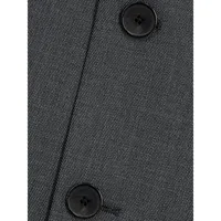 Slim-Fit Wool Suiting Jacket