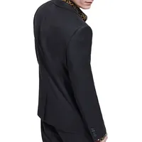 Tailored-Fit Woollen Suit Jacket