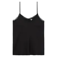 Low-Cut Lace Camisole