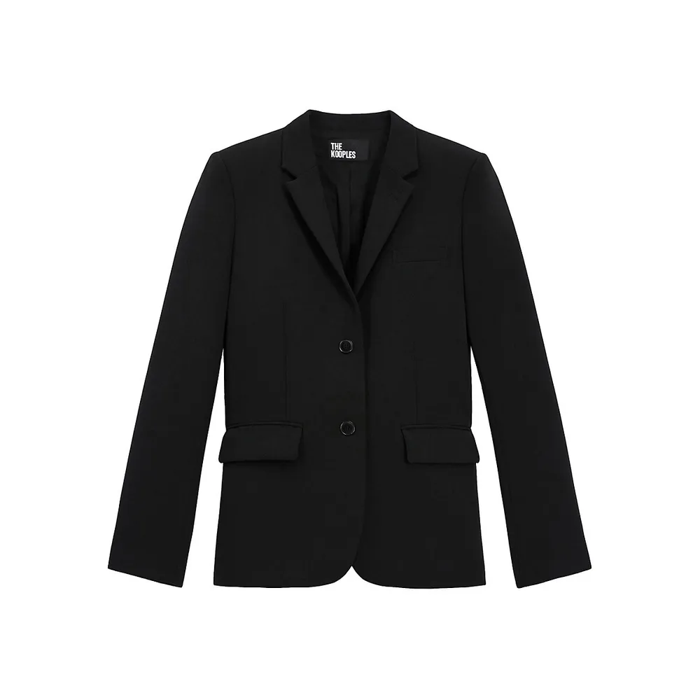 Crepe Suit Jacket