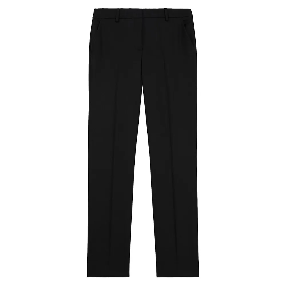 Wool Suit Trousers