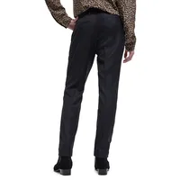 Slim-Fit Woollen Suit Trousers
