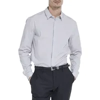 Slim-Fit Striped Sport Shirt