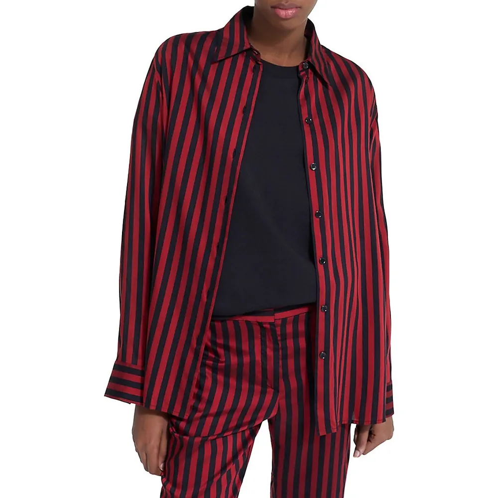 Striped Viscose Shirt