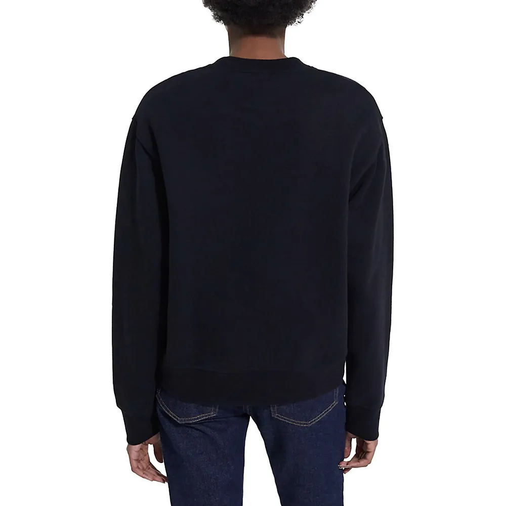 The Kooples Logo Cotton Sweatshirt | Southcentre Mall