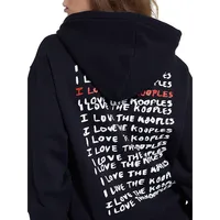 I Love The Kooples Fleece Hoodie