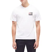 Cotton Jersey Square Logo T-Shirt