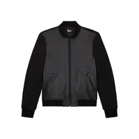 Leather Combo Varsity Jacket