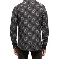 Galaxy-Print Long-Sleeve Shirt