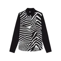Zebra-Print Shirt