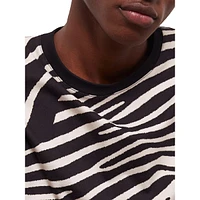 Wild Stripes-Print T-Shirt