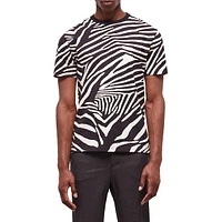 Wild Stripes-Print T-Shirt