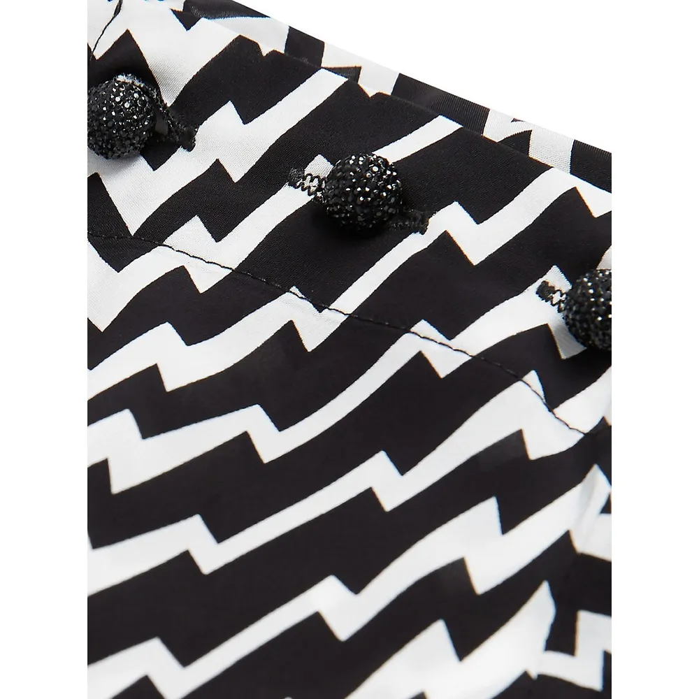 Zig-Zag Long-Sleeve Top