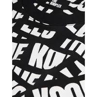 Tape Logo Print T-Shirt