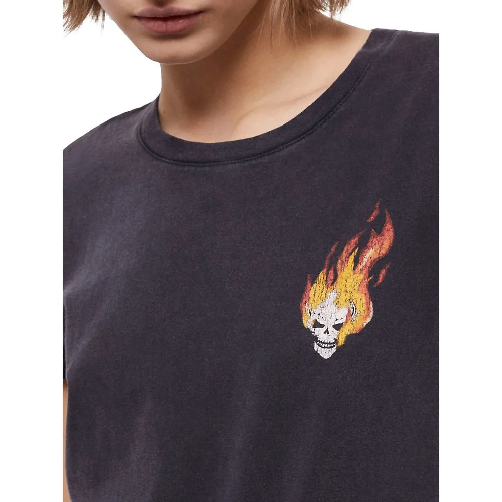 Fiery Skull T-Shirt