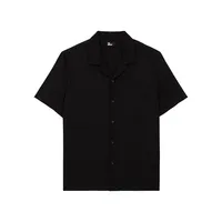 Slim-Fit Camp Shirt