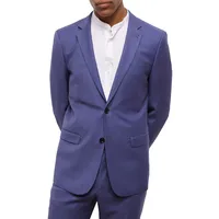 Slim-Fit Wool Suit Jacket