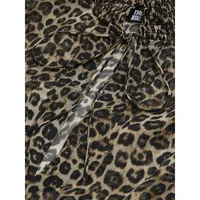 Leopard-Print Maxi Dress