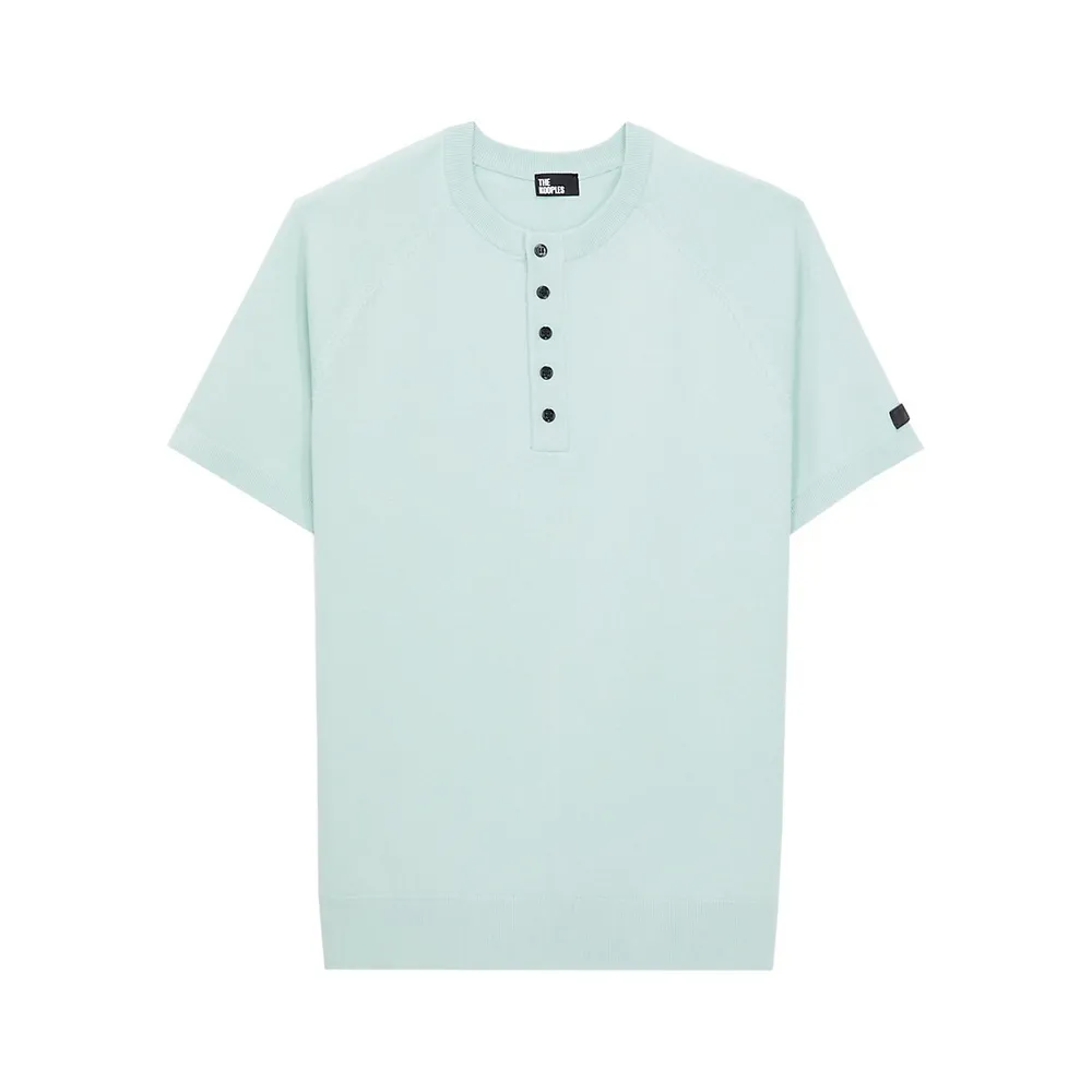 Fitted Henley T-Shirt