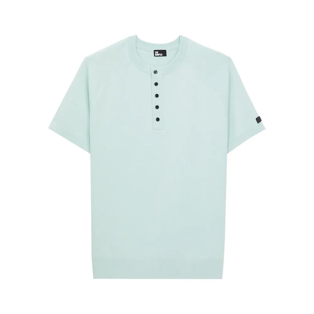 The Kooples Fitted Henley T-Shirt