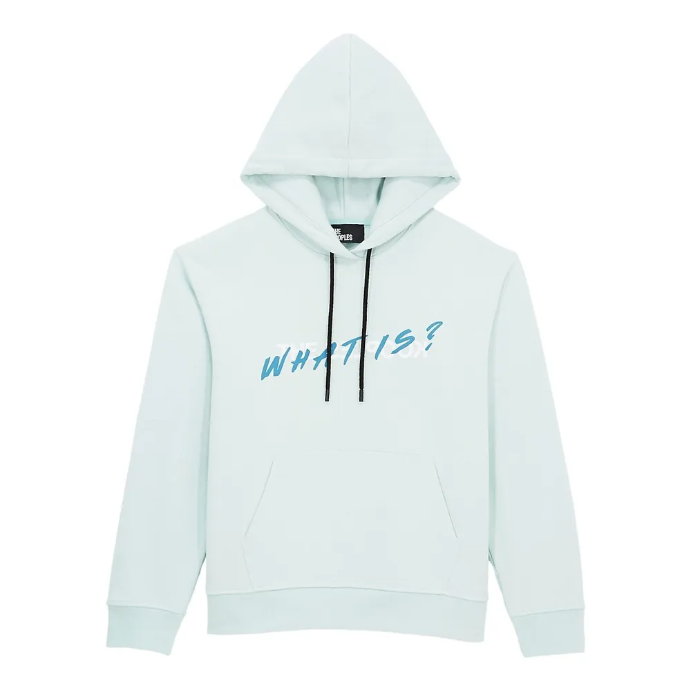 What Is Inscription Cotton Hoodie