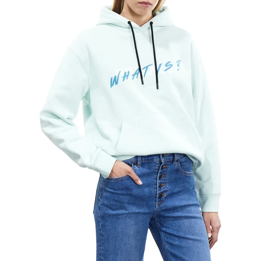 What Is Inscription Cotton Hoodie