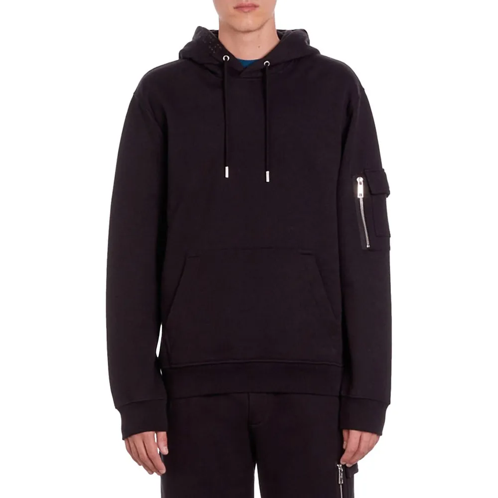 Black Hoodie With Logo