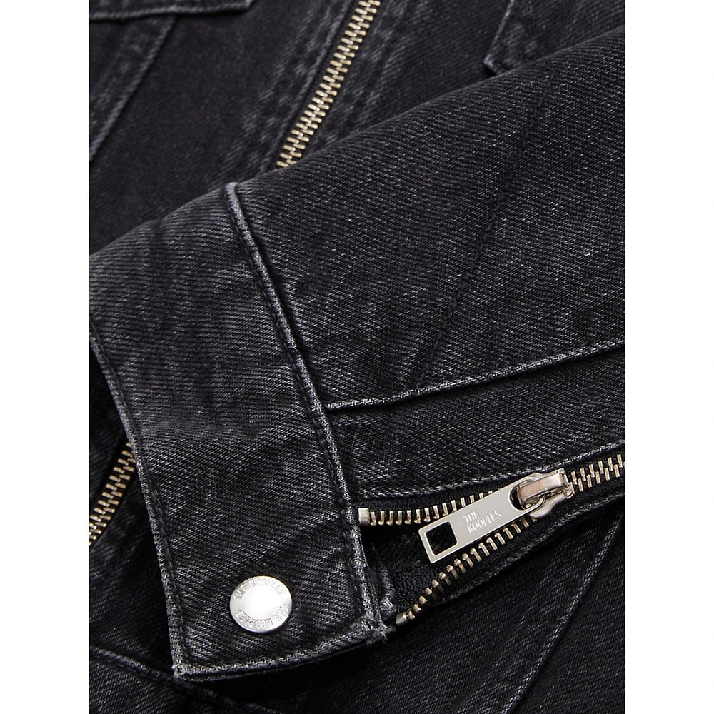 Denim Moto Jacket