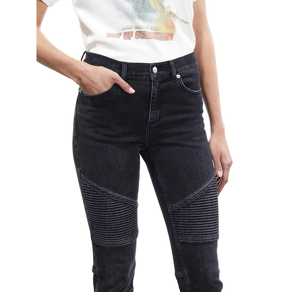 Slim Biker Jeans