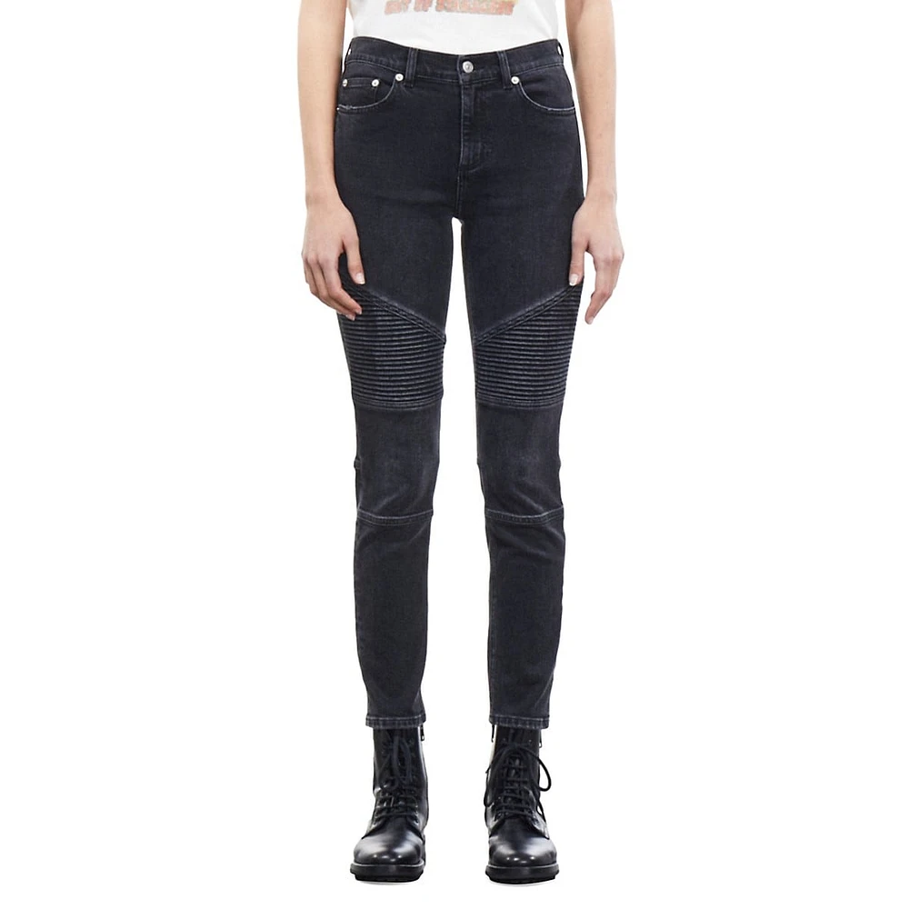 Slim Biker Jeans