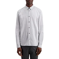 Micro-Check Casual Shirt