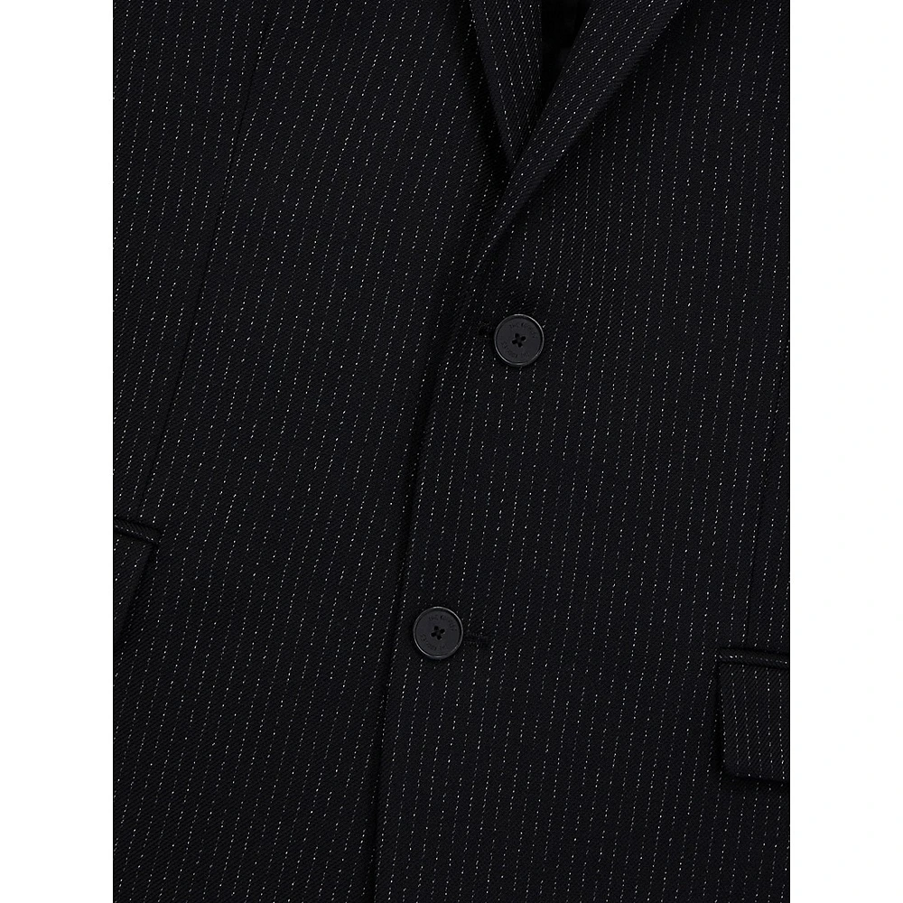 Pinstriped Wool Jacket