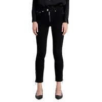 Slim-Fit Moto Jeans